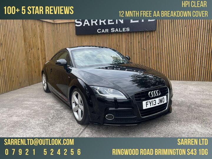 Audi TT 2.0 TDI S Line Quattro Euro 5 3dr