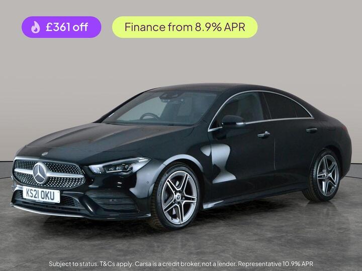 Mercedes-Benz CLA 2.0 CLA220d AMG Line (Premium Plus 2) Coupe 8G-DCT Euro 6 (s/s) 4dr Mercedes-Benz CLA 2.0 CLA220d AMG Line (Premium Plus 2) Coupe 8G-DCT Euro 6 (s/s) 4dr