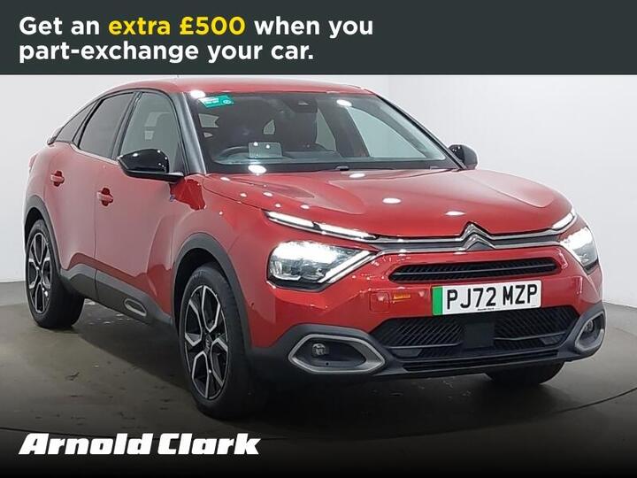 Citroen E-C4 50kWh Shine Plus Auto 5dr (7.4kW Charger)