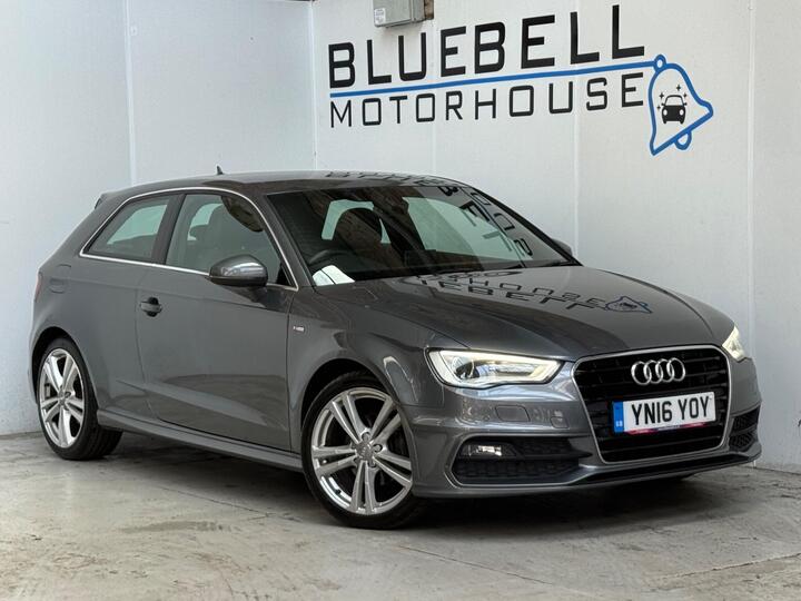 Audi A3 1.6 TDI S Line Euro 6 (s/s) 3dr (Nav)