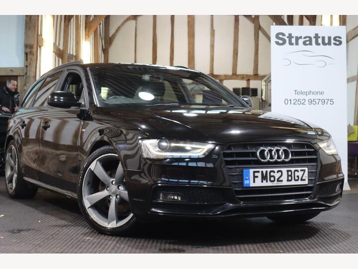 Audi A4 Avant 2.0 TDI Black Edition Euro 5 (s/s) 5dr Audi A4 Avant 2.0 TDI Black Edition Euro 5 (s/s) 5dr