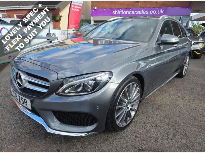 Mercedes-Benz C CLASS 2.0 C200 AMG Line (Premium Plus) G-Tronic+ Euro 6 (s/s) 5dr