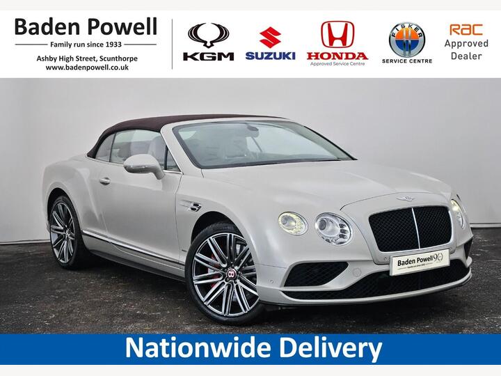 Bentley Continental GTC 4.0 V8 GTC S Auto 4WD Euro 6 2dr