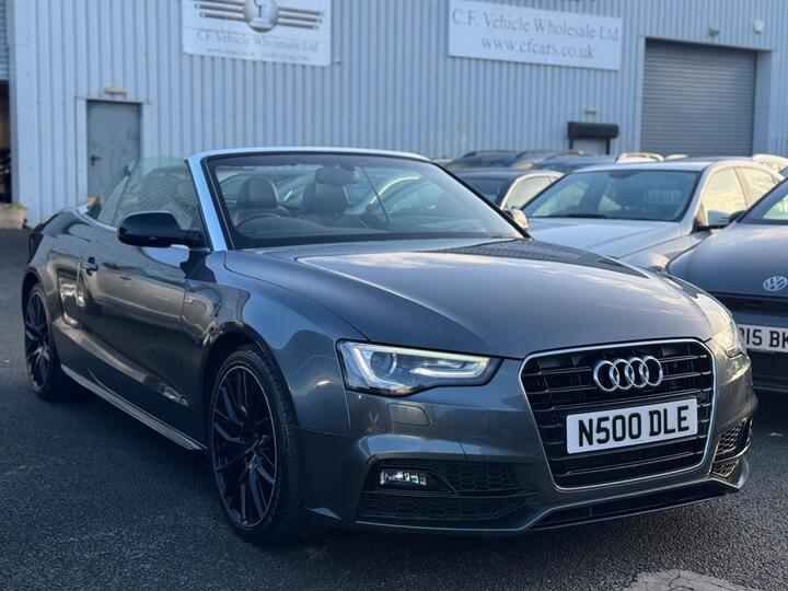 Audi A5 Cabriolet 2.0 TDI 40 S Line Edition S Tronic Euro 6 (s/s) 2dr