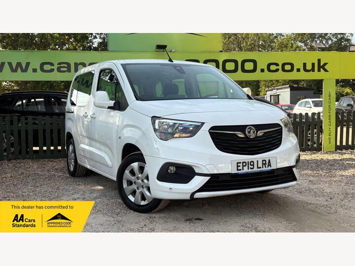Vauxhall COMBO LIFE 1.2 Turbo Energy Euro 6 (s/s) 5dr (7 Seat)