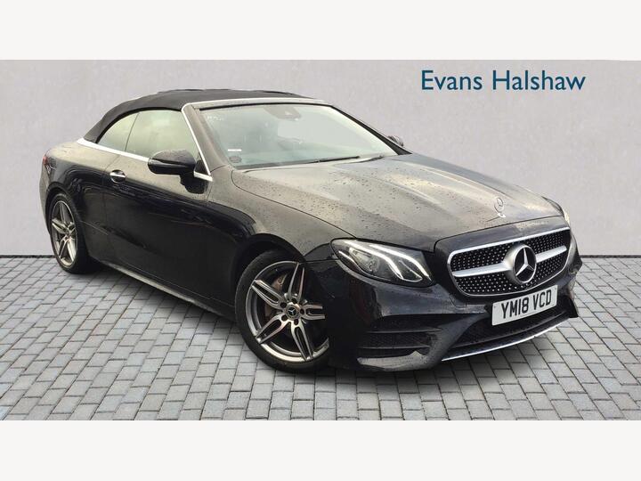 Mercedes-Benz E CLASS DIESEL CABRIOLET 2.0 E220d AMG Line (Premium) Cabriolet G-Tronic+ Euro 6 (s/s) 2dr