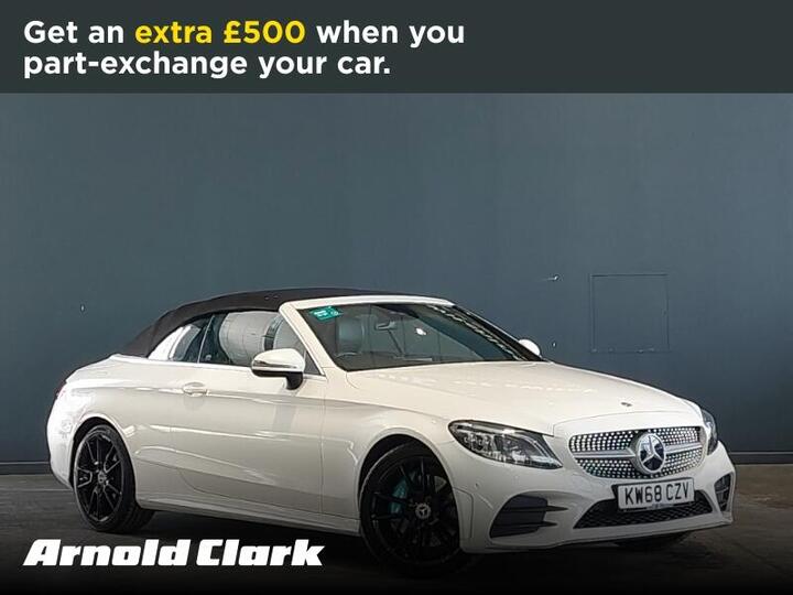 Mercedes-Benz C Class 2.0 C300d AMG Line (Premium) Cabriolet G-Tronic+ Euro 6 (s/s) 2dr