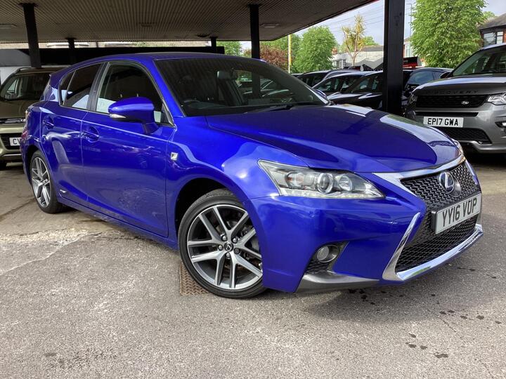 Lexus CT 1.8 200h F Sport CVT Euro 6 (s/s) 5dr