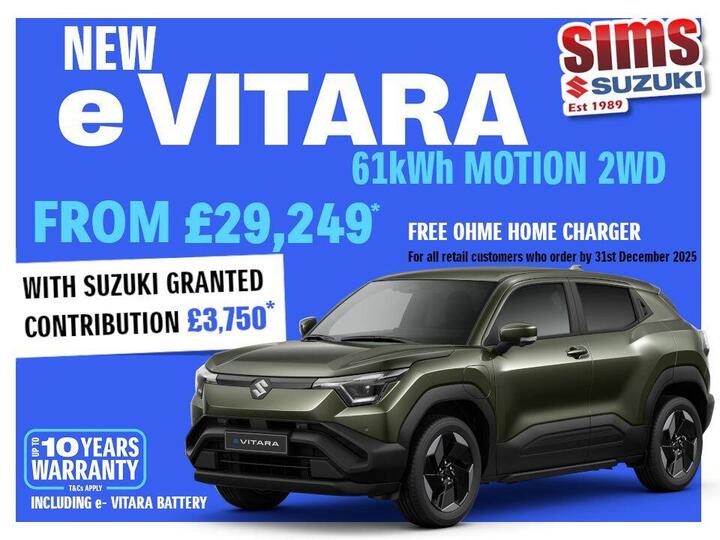 Suzuki E Vitara 61kWh Motion Auto 5dr