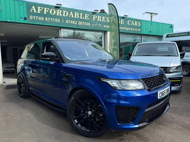 Land Rover Range Rover Sport 5.0 V8 SVR Auto 4WD Euro 5 (s/s) 5dr