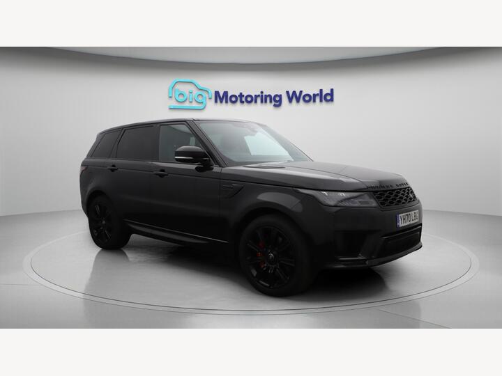 Land Rover Range Rover Sport 2.0 P400e 13.1kWh HSE Dynamic Black Auto 4WD Euro 6 (s/s) 5dr Land Rover Range Rover Sport 2.0 P400e 13.1kWh HSE Dynamic Black Auto 4WD Euro 6 (s/s) 5dr