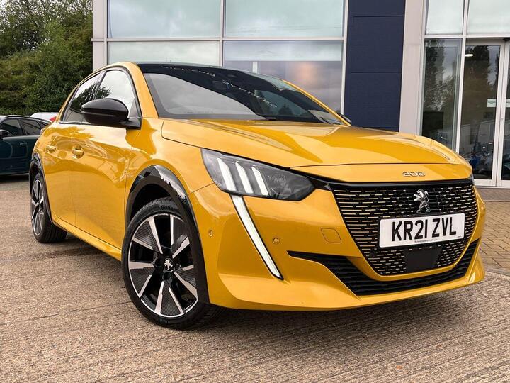 Peugeot E-208 50kWh GT Auto 5dr Peugeot E-208 50kWh GT Auto 5dr