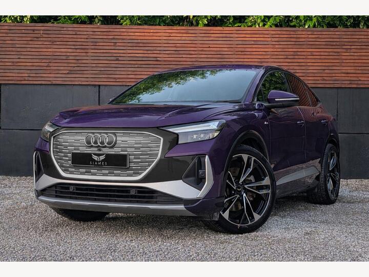 Audi Q4 E-TRON 35 S Line Sportback Auto 5dr 55kWh