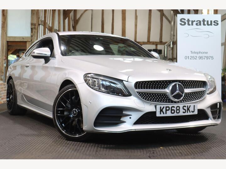 Mercedes-Benz C Class 2.0 C300d AMG Line (Premium) G-Tronic+ Euro 6 (s/s) 2dr