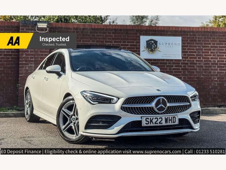 Mercedes-Benz CLA 1.3 CLA180 AMG Line (Premium Plus 2) Coupe 7G-DCT Euro 6 (s/s) 4dr Mercedes-Benz CLA 1.3 CLA180 AMG Line (Premium Plus 2) Coupe 7G-DCT Euro 6 (s/s) 4dr