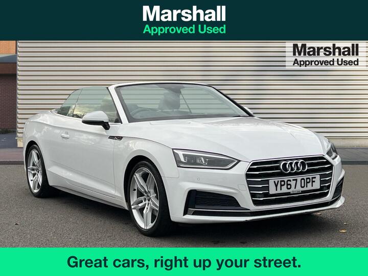 Audi A5 Cabriolet 2.0 TFSI S Line S Tronic Euro 6 (s/s) 2dr Audi A5 Cabriolet 2.0 TFSI S Line S Tronic Euro 6 (s/s) 2dr