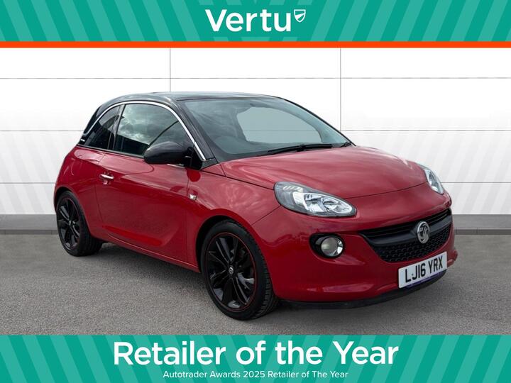 Vauxhall ADAM 1.2i GLAM Euro 6 3dr Vauxhall ADAM 1.2i GLAM Euro 6 3dr