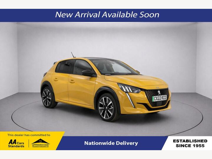 Peugeot E-208 50kWh GT Premium Auto 5dr