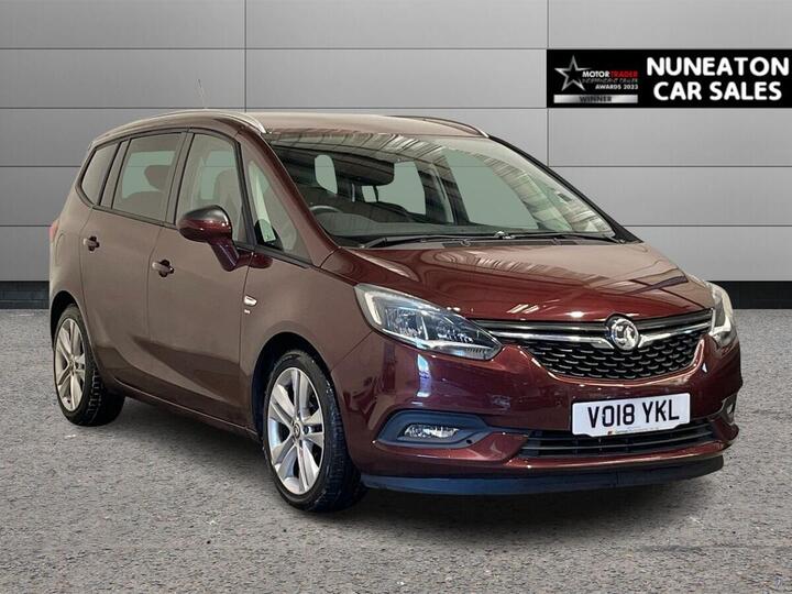 Vauxhall ZAFIRA TOURER 1.4i Turbo SRi Nav Auto Euro 6 5dr