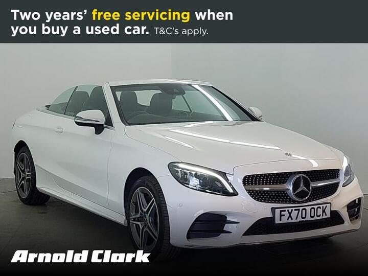 Mercedes-Benz C Class 1.5 C200 MHEV AMG Line (Premium) Cabriolet G-Tronic+ 4MATIC Euro 6 (s/s) 2dr