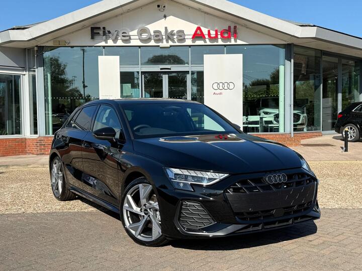 Audi A3 1.5 TFSI Black Edition Sportback S Tronic Euro 6 (s/s) 5dr