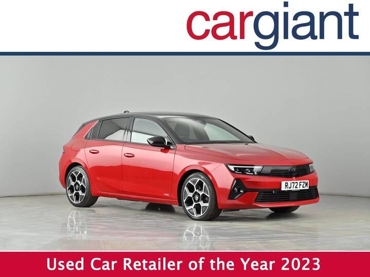 Vauxhall Astra 1.6 12.4kWh Ultimate Auto Euro 6 (s/s) 5dr Vauxhall Astra 1.6 12.4kWh Ultimate Auto Euro 6 (s/s) 5dr