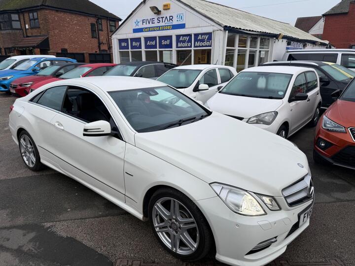Mercedes-Benz E Class 2.1 E250 CDI BlueEfficiency Sport Edition 125 Euro 5 (s/s) 2dr