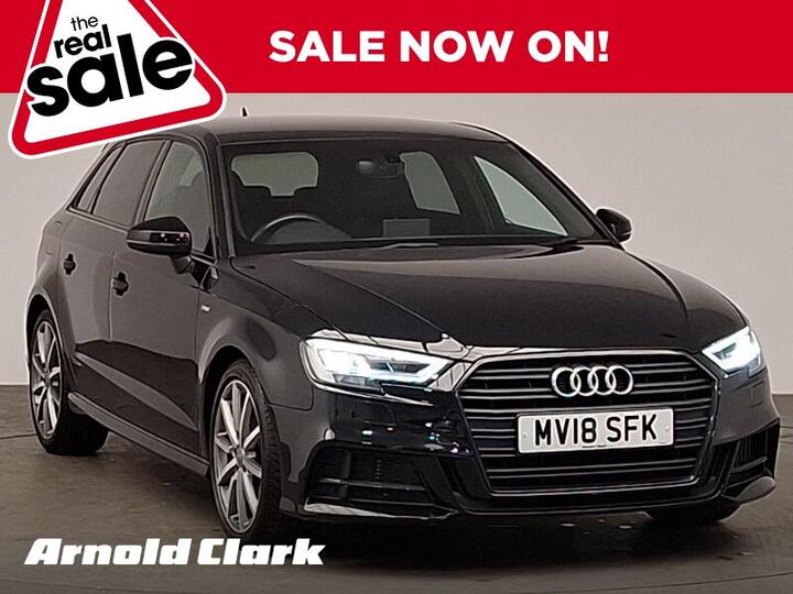 Audi A3 1.5 TFSI CoD Black Edition Sportback S Tronic Euro 6 (s/s) 5dr