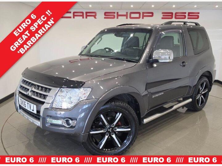 Mitsubishi SHOGUN 3.2 DI-DC Barbarian Auto 4WD Euro 6 3dr SWB