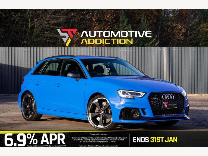 Audi RS3 2.5 TFSI Sportback S Tronic Quattro Euro 6 (s/s) 5dr