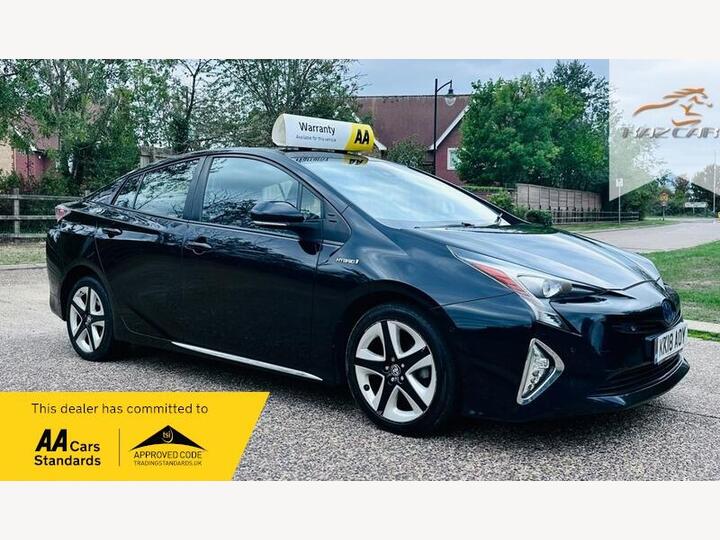 Toyota Prius 1.8 VVT-h Excel CVT Euro 6 (s/s) 5dr (15in Alloy)