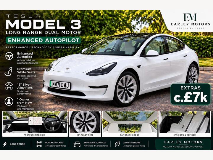 Tesla Model 3 (Dual Motor) Long Range Auto 4WDE 4dr