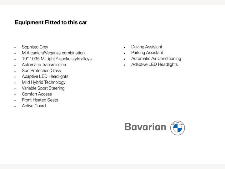 BMW X3 2.0 20d MHT M Sport Auto XDrive Euro 6 (s/s) 5dr