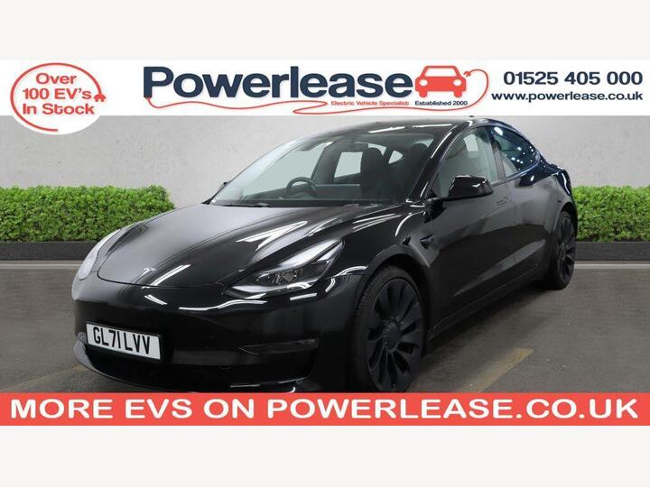 Tesla Model 3 (Dual Motor) Performance Auto 4WDE 4dr (Performance Upgrade)