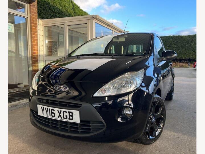 Ford KA 1.2 Zetec Black Edition Euro 6 (s/s) 3dr