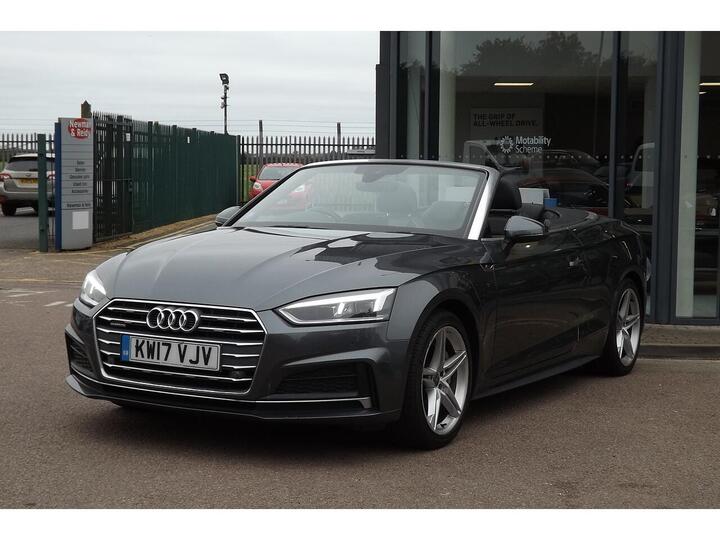 Audi A5 Cabriolet 2.0 TFSI S Line S Tronic Quattro Euro 6 (s/s) 2dr Audi A5 Cabriolet 2.0 TFSI S Line S Tronic Quattro Euro 6 (s/s) 2dr