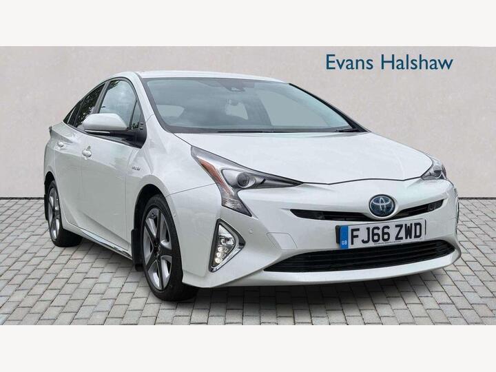Toyota PRIUS HATCHBACK 1.8 VVT-h Excel CVT Euro 6 (s/s) 5dr (15in Alloy)