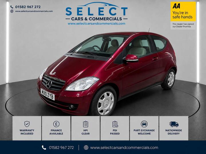 Mercedes-Benz A-CLASS 2.0 A160 CDI Classic SE CVT 3dr Mercedes-Benz A-CLASS 2.0 A160 CDI Classic SE CVT 3dr