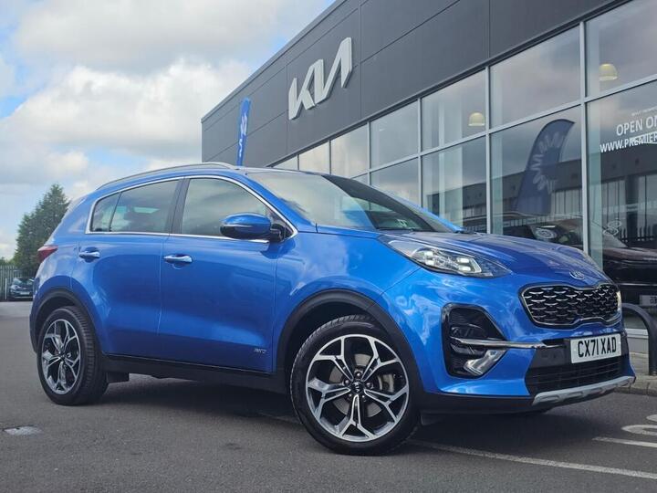 Kia SPORTAGE HYBRID ELECTRIC ESTATE 1.6 CRDi MHEV GT-Line DCT AWD Euro 6 (s/s) 5dr