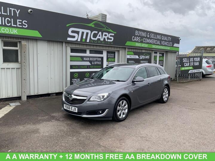 Vauxhall INSIGNIA 1.6 CDTi Elite Nav Sports Tourer Auto Euro 6 5dr