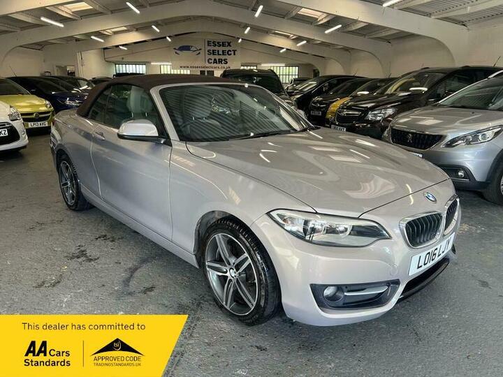 BMW 2 Series 2.0 220d Sport Auto Euro 6 (s/s) 2dr BMW 2 Series 2.0 220d Sport Auto Euro 6 (s/s) 2dr