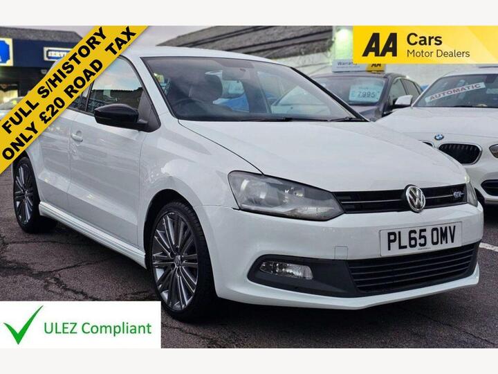 Volkswagen POLO 1.4 TSI BlueMotion Tech ACT BlueGT Euro 6 (s/s) 5dr Volkswagen POLO 1.4 TSI BlueMotion Tech ACT BlueGT Euro 6 (s/s) 5dr
