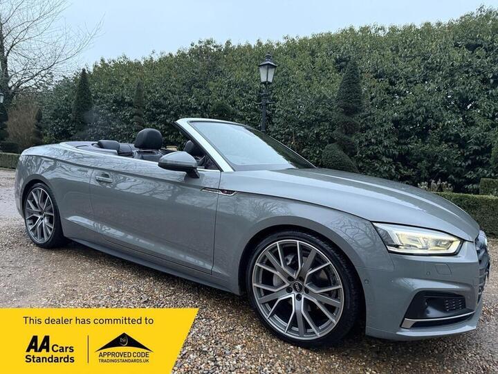 Audi A5 Cabriolet 2.0 TDI 40 Vorsprung S Tronic Quattro Euro 6 (s/s) 2dr Audi A5 Cabriolet 2.0 TDI 40 Vorsprung S Tronic Quattro Euro 6 (s/s) 2dr