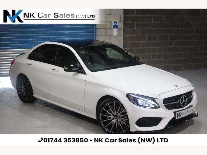 Mercedes-Benz C-CLASS 2.1 C250d AMG Line (Premium Plus) 7G-Tronic+ Euro 6 (s/s) 4dr