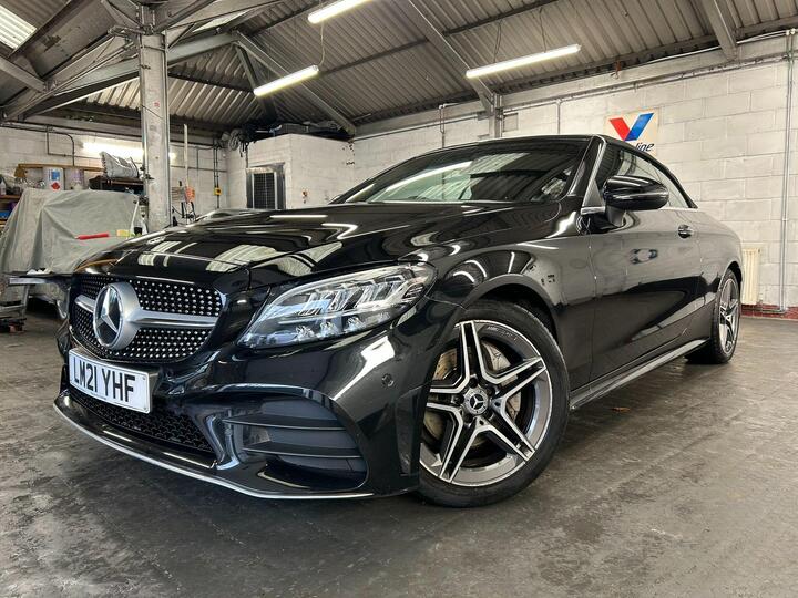 Mercedes-Benz C Class 1.5 C200 MHEV AMG Line Edition Cabriolet G-Tronic+ Euro 6 (s/s) 2dr