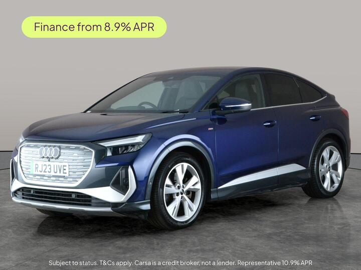 Audi Q4 E-tron 40 S Line Sportback Auto 5dr 82kWh