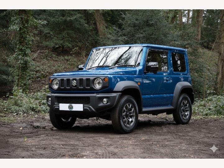 Suzuki Jimny 2026 75 Plate, Brisk Blue Metallic Suzuki Jimny 2026 75 Plate, Brisk Blue Metallic