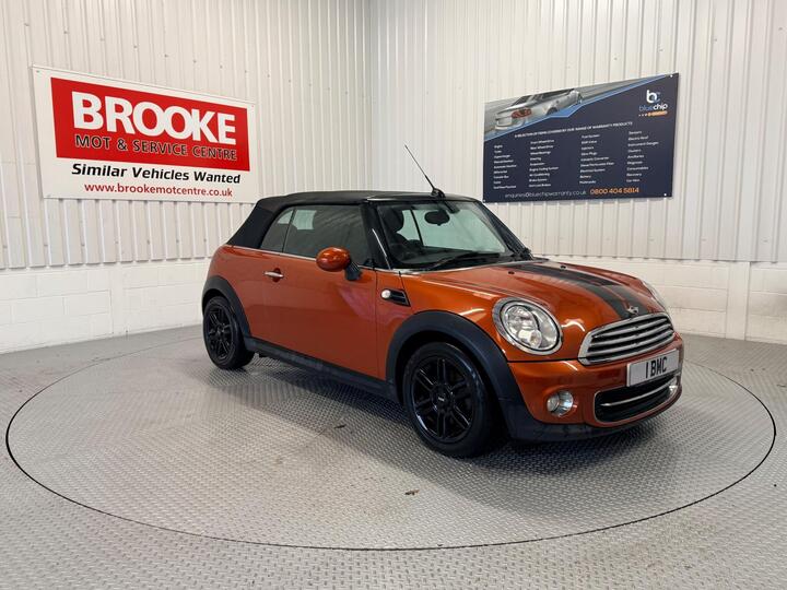 MINI Convertible 1.6 Cooper Euro 6 (s/s) 2dr