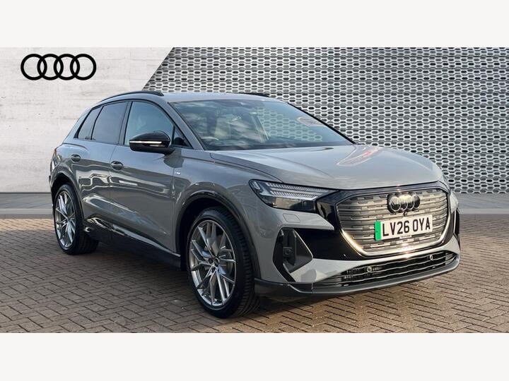 Audi Q4 E-tron 55 Black Edition Auto Quattro 5dr 82kWh Audi Q4 E-tron 55 Black Edition Auto Quattro 5dr 82kWh