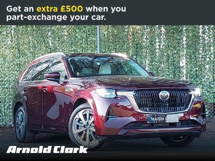 Mazda CX-80 2.5 E-SKYACTIV 17.8kWh Takumi Plus Auto 4WD Euro 6 5dr